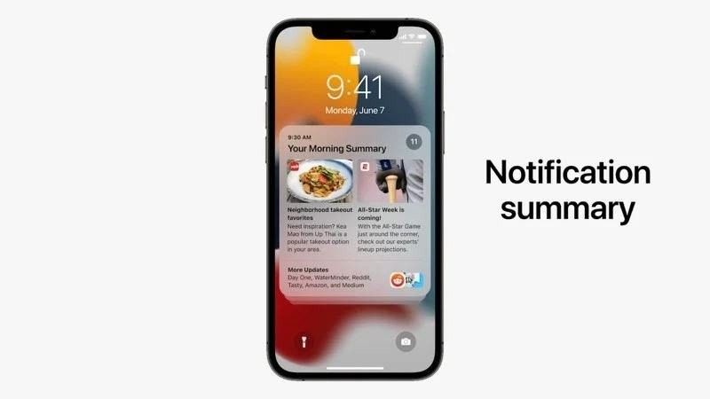 iOS 15 Notifications