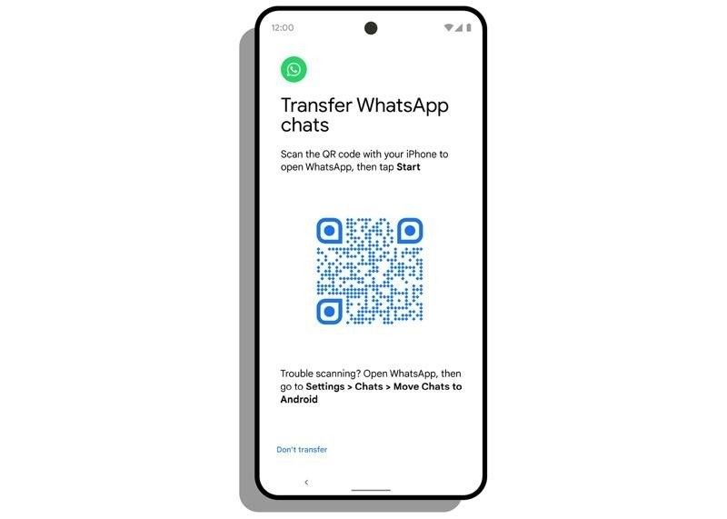 WhatsApp iOS to Android
