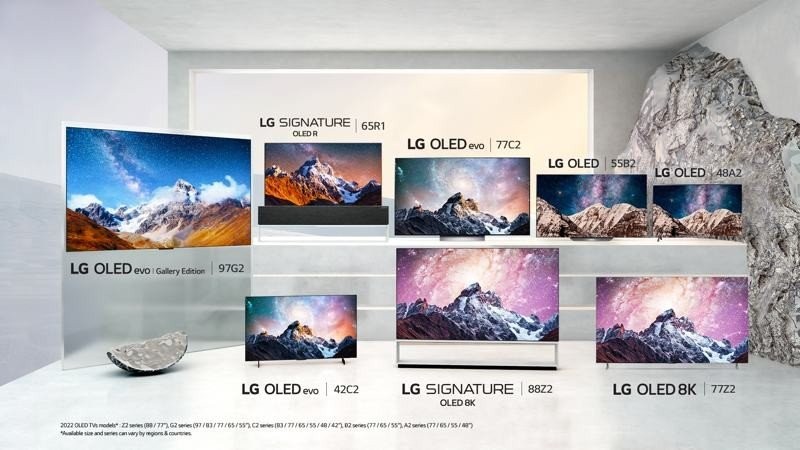 LG OLED 2022 Lineup