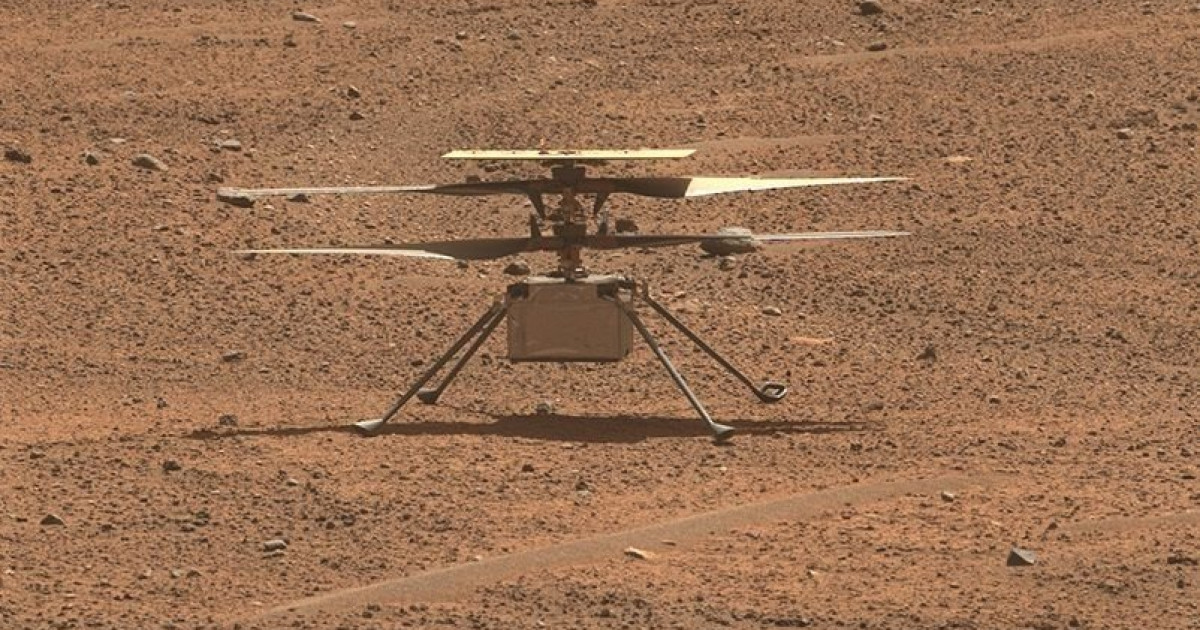火星への3年間の飛行の後、彼の使命は完了しました