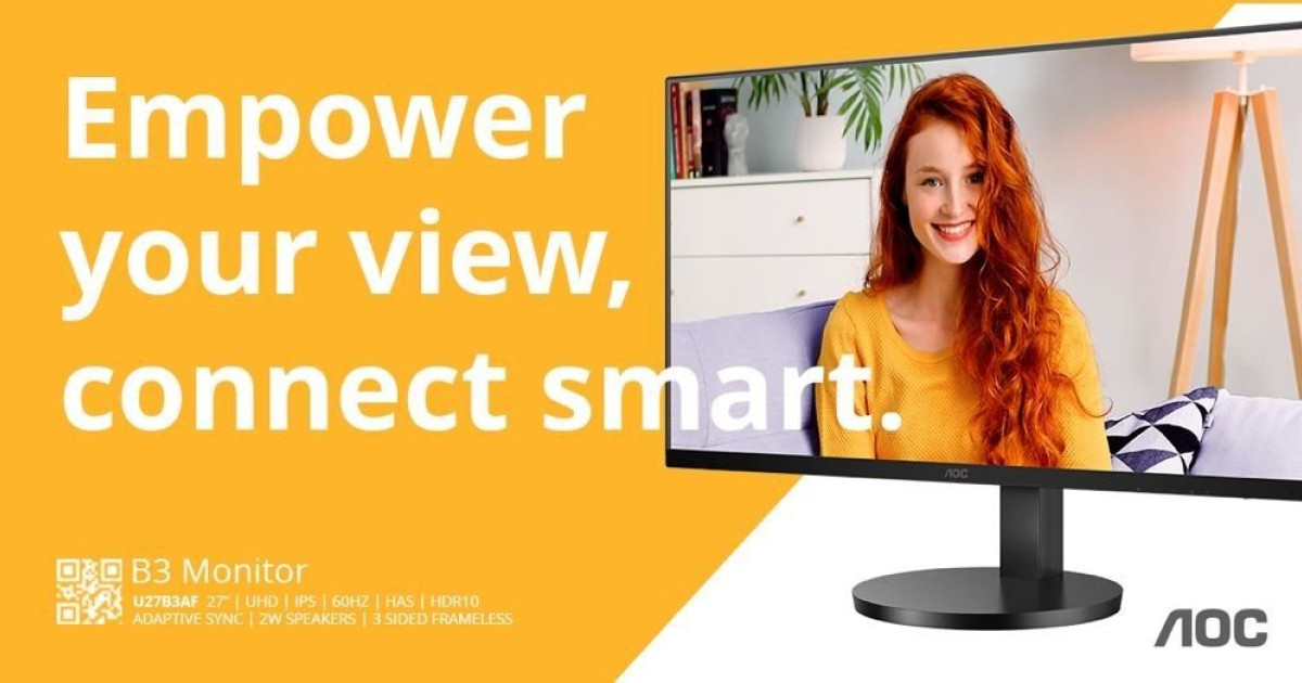 AOC が魅力的な価格で 2 つの新しいプロフェッショナル 4K モニターを発表