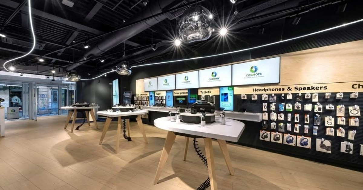 COSMOTEの新店舗：ハイテク体験