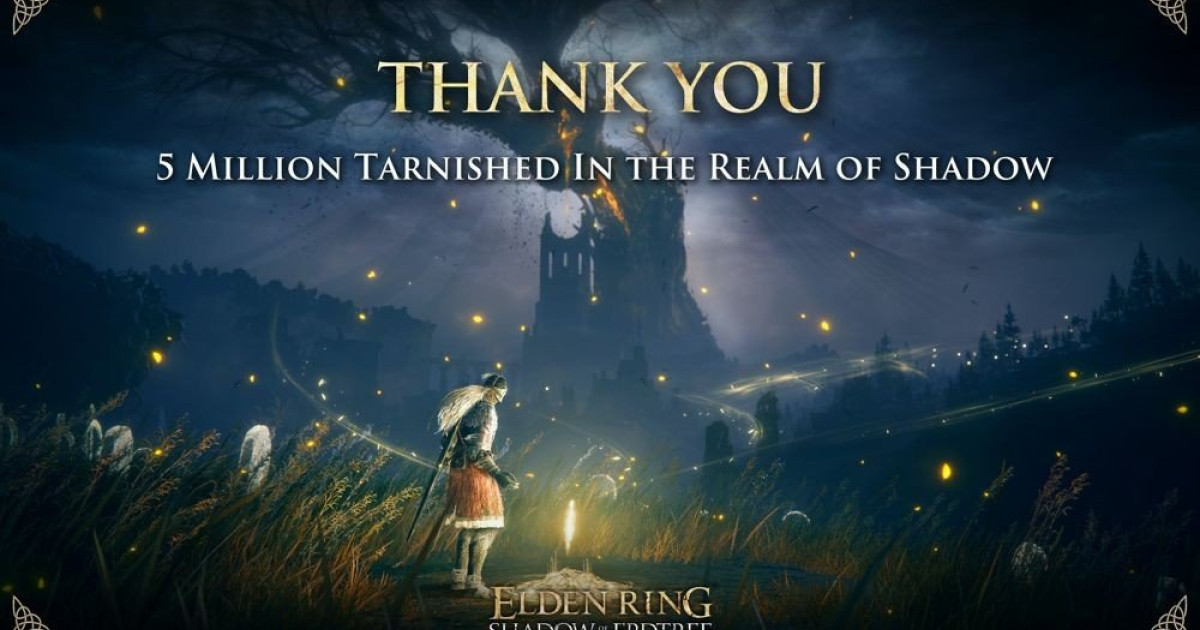 『Shadow of the Erdtree』、早くも500万本突破！