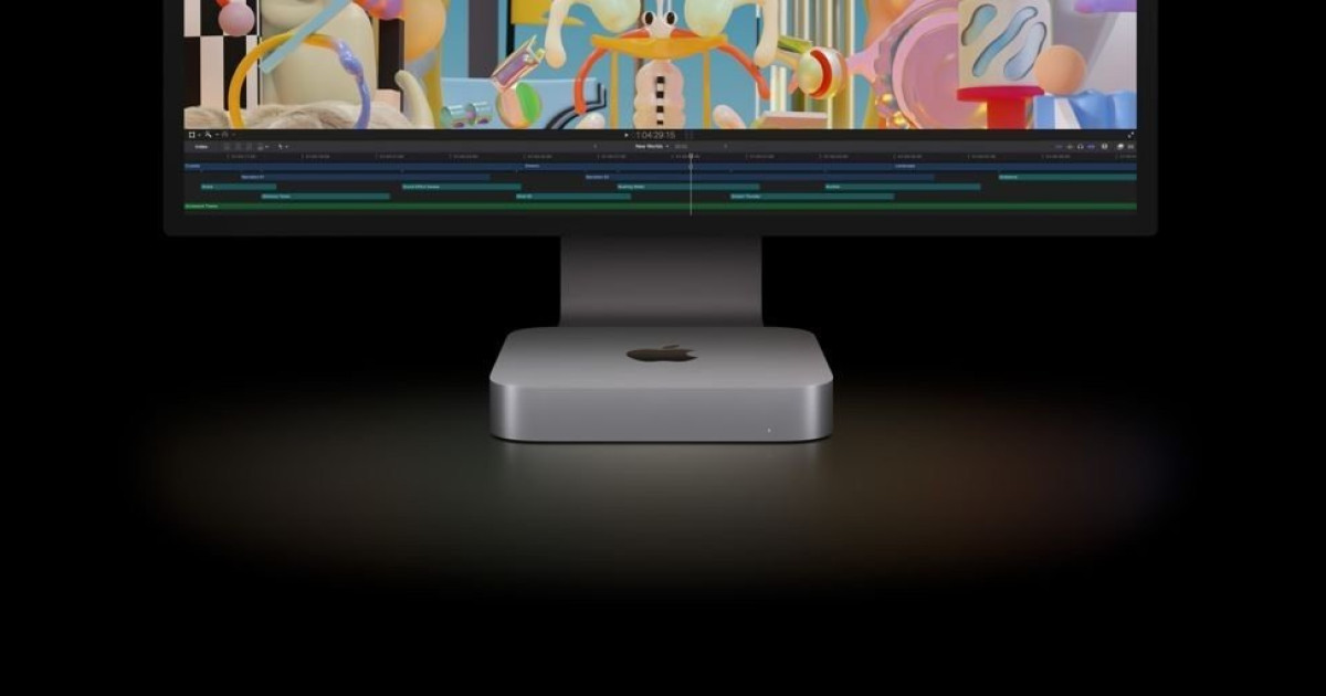 新しい Mac mini は、これまで Apple が発表した中で最小のコンピュータになります