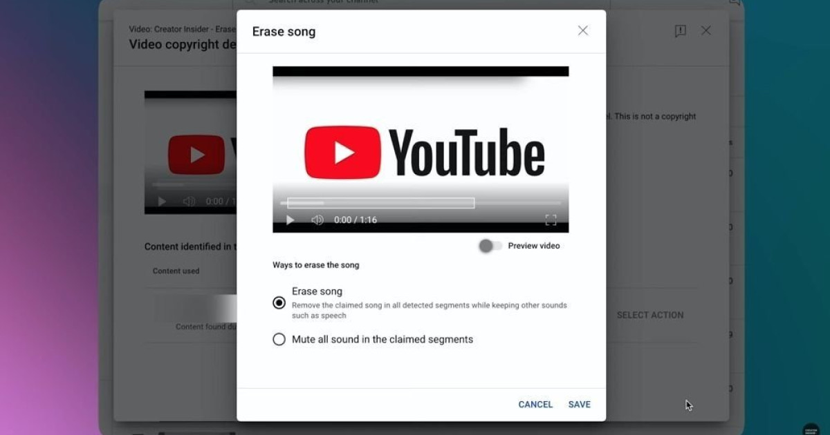 動画から著作権で保護された音声を削除する新しいツール