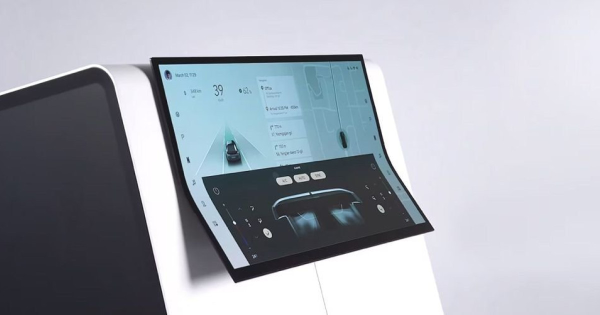 LG、自動車向けにフレキシブルで歪みのないOLEDテクノロジーディスプレイを発表