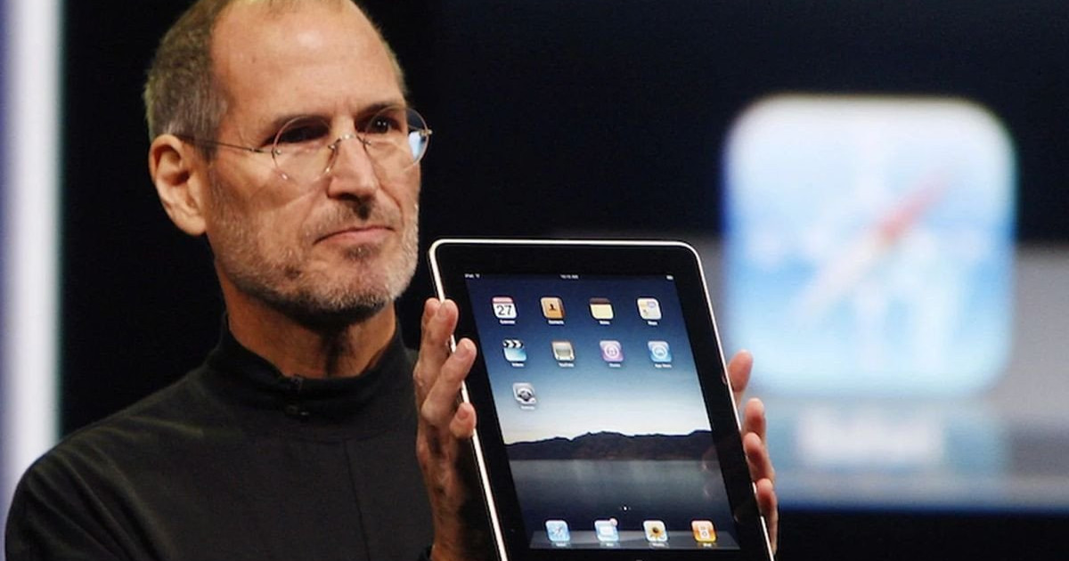 15年前の今日のように、スティーブジョブズはiPadを発表しました