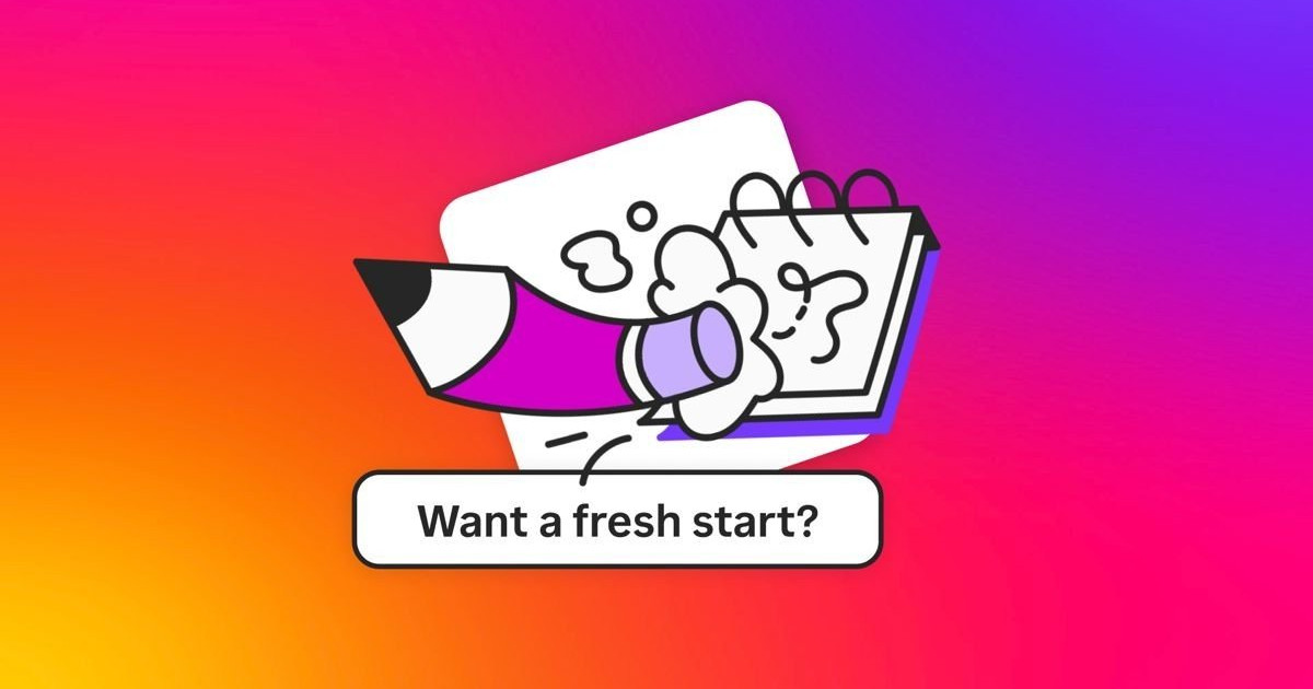 Instagram で「新たなスタート」ができるようになりました