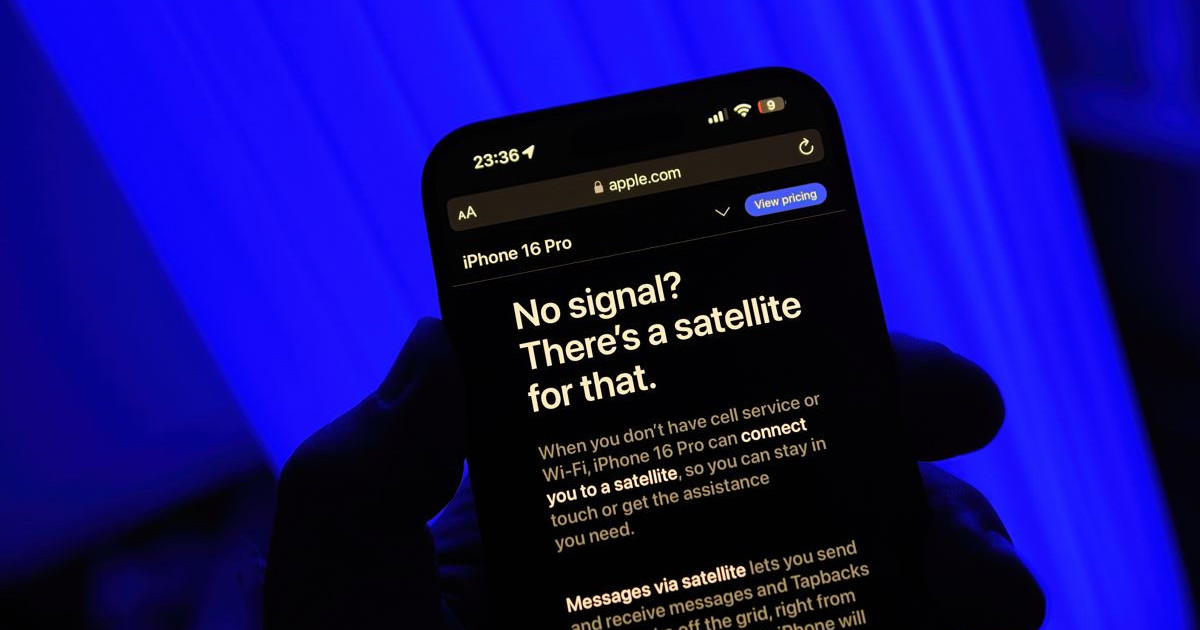 15億ドルを投資する。 iPhoneの衛星通信を強化する