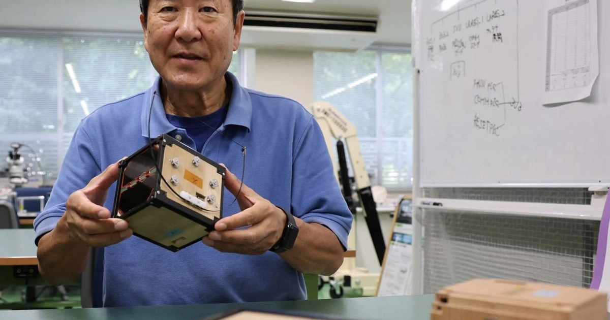 日本が初の木製人工衛星を宇宙に送り出した！