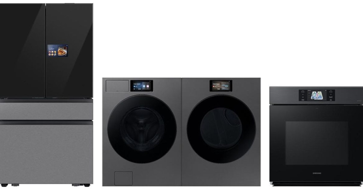 同社の家電製品の画面 [CES 2025]