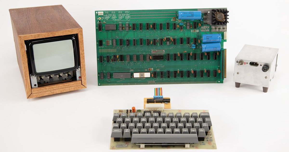 1976年の機能モデルはオークションで375,000ドルで販売されました