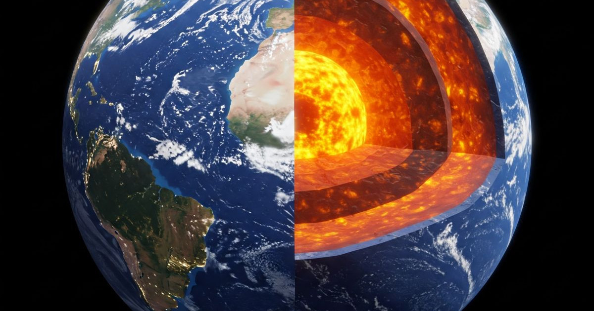 地球の中心にある太陽系の誕生から原始太陽を見つけました