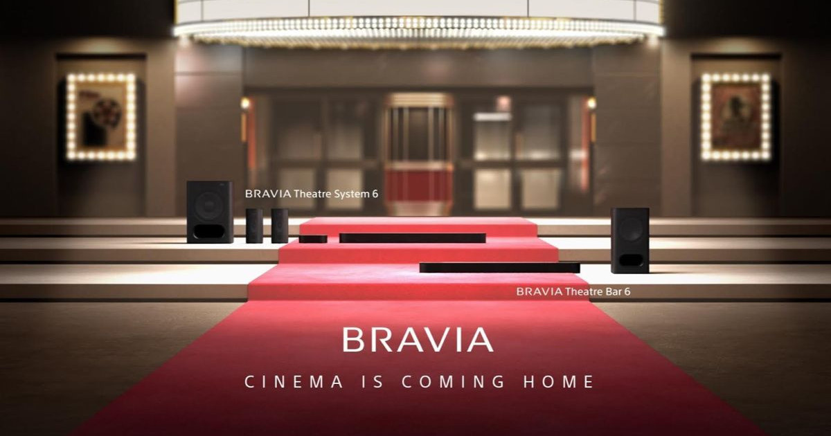 自宅の新しい映画のサウンドシステム