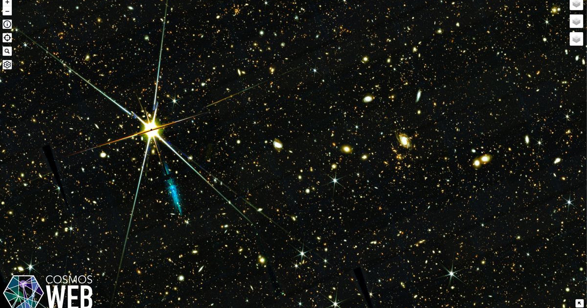 これで、Webブラウザごとに宇宙の最大の地図を探索できます