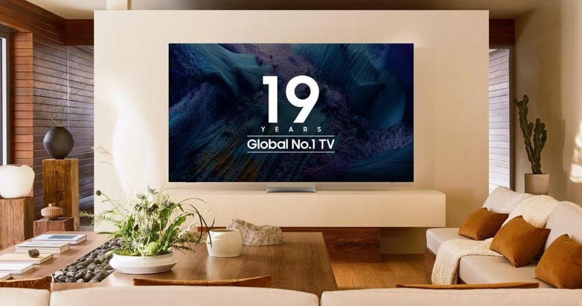 19年連続で世界のテレビ市場のトップで