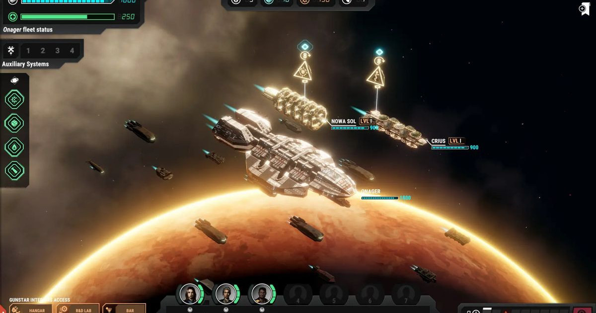 Battlestar Galacticaは、新しいRoguelikeの戦術である散らばった希望で戻ってきます
