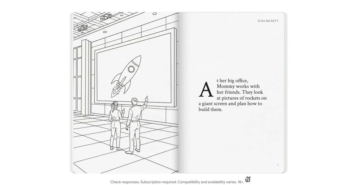 GoogleのGeminiはあなたの思い出をイラスト入りのおとぎ話に変えます [Video]