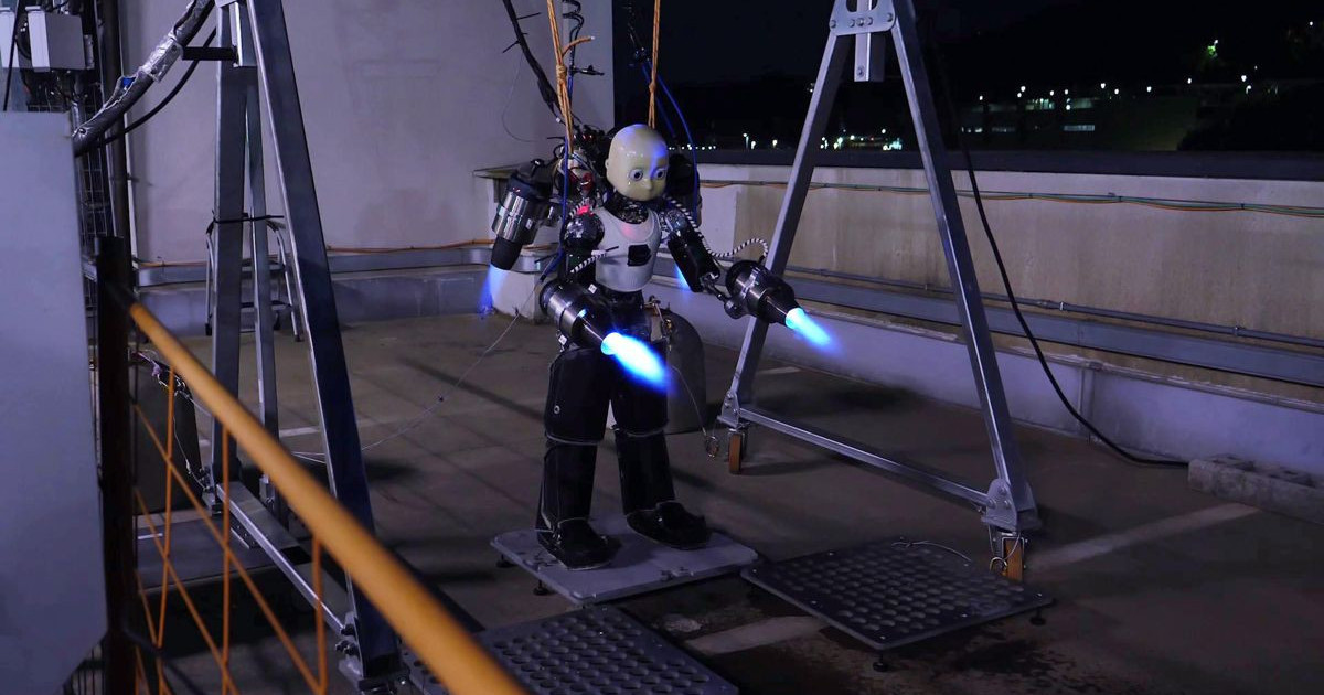 IRONCUB3：空飛ぶヒューマノイドロボット
