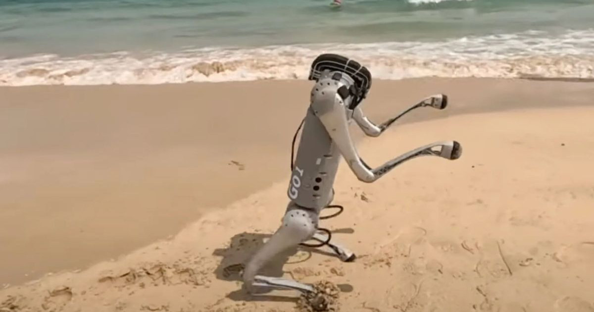 四足動物のロボットは両足に立つことができます [Video]