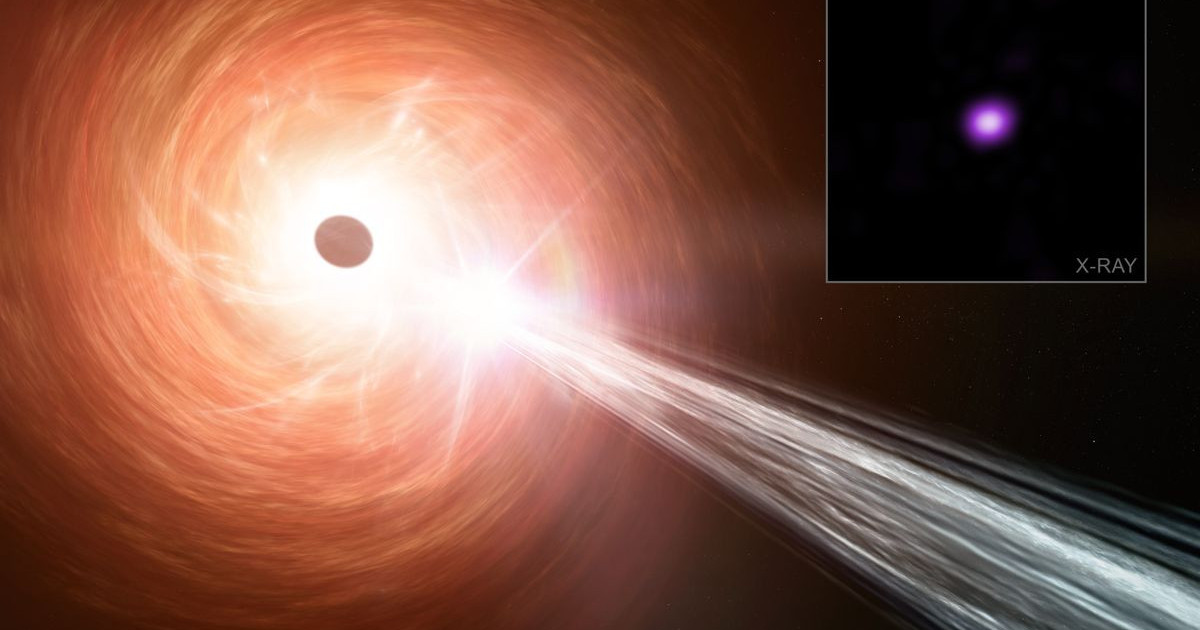 NASAは、めまいがするブラックホールを発見しました