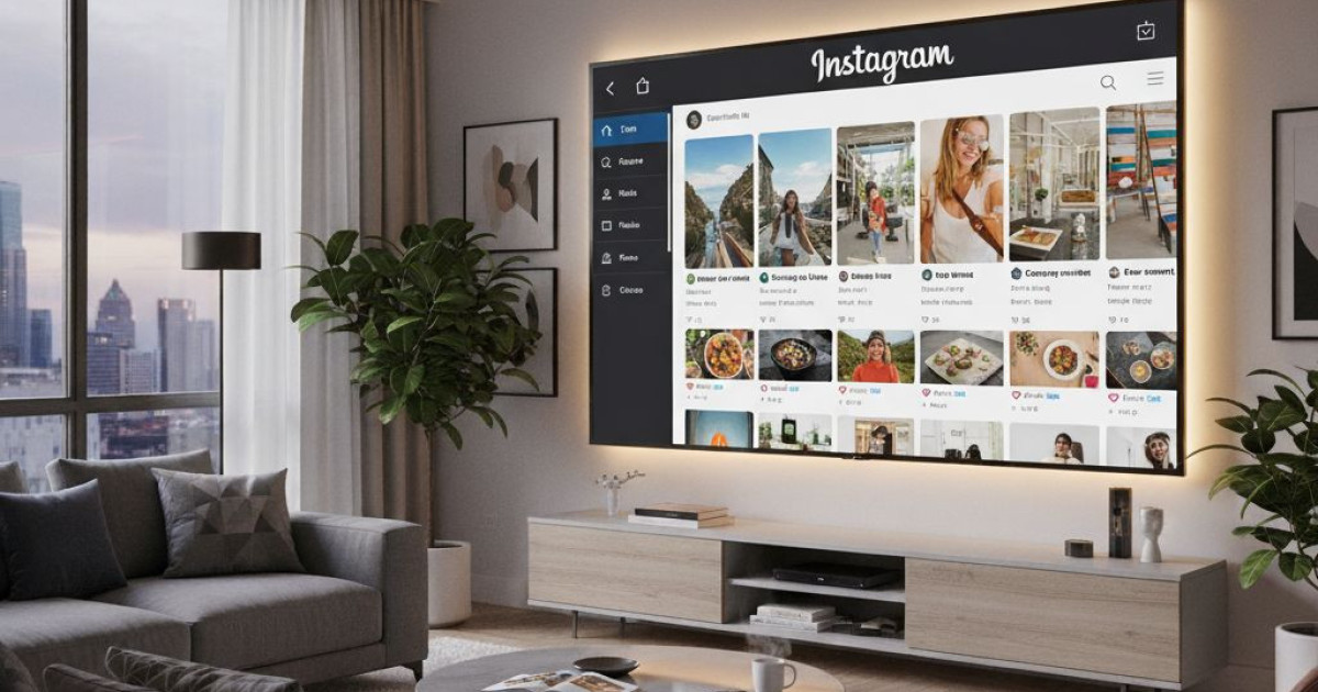 Instagram がスマート TV の大画面に注目