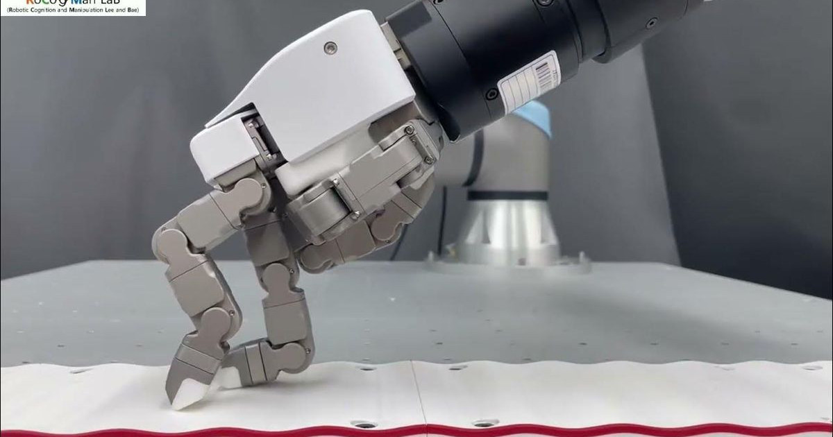 ロボットハンドが作る…マイケル・ジャクソンのようなムーンウォーク [Video]