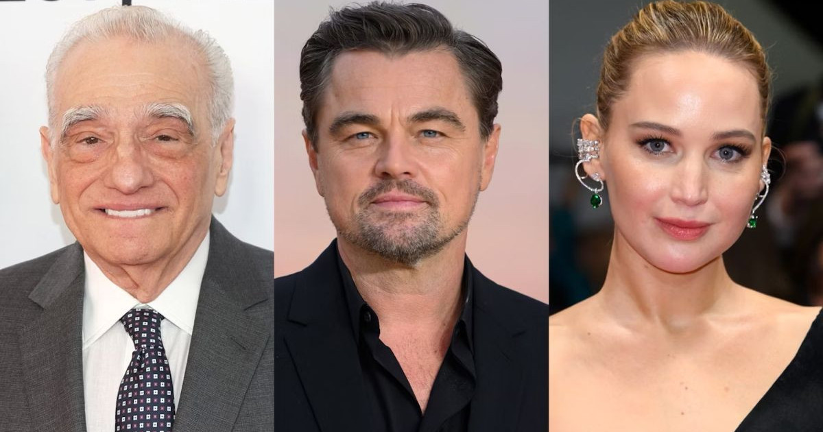 Martin Scorseseの新しい映画とDicaprioとJennifer Lawrence