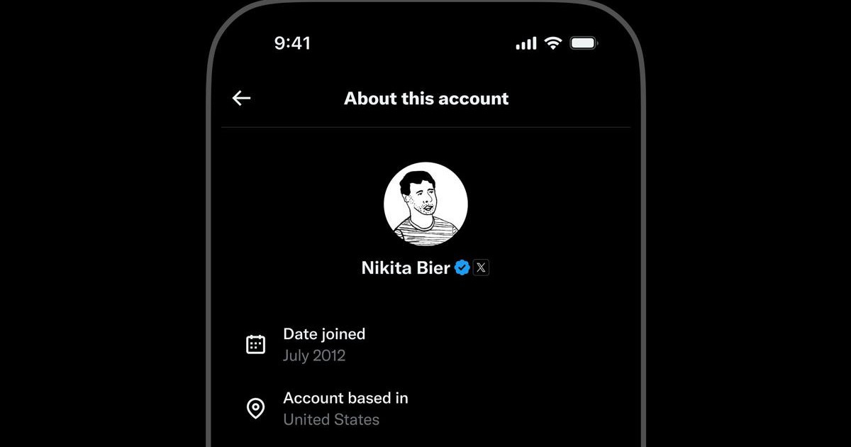 X はユーザーの信頼を高めるためにより多くのプロフィール情報を公開します