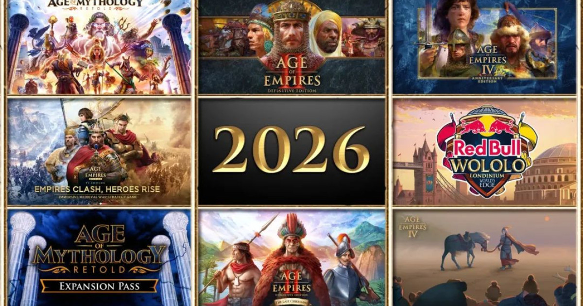 Age of Empires と Age of Mythology は 2026 年に大幅な拡張を受ける予定