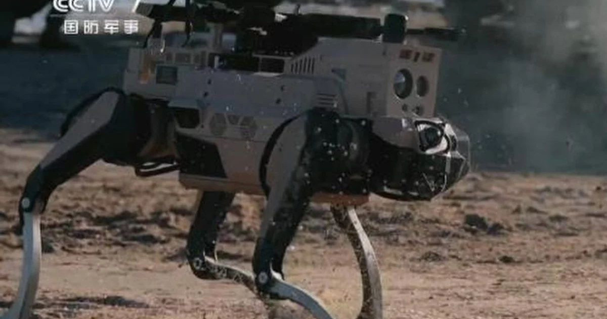 中国は戦場用のロボット犬とAIドローンをテスト中