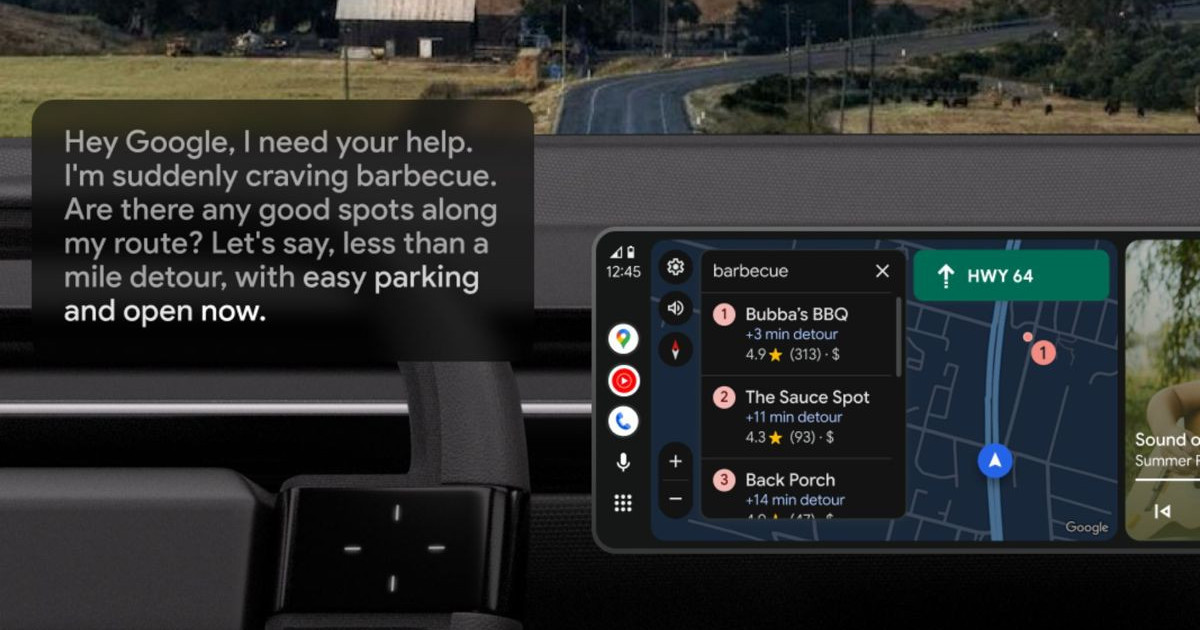 Google は Gemini AI を Android Auto に導入しました