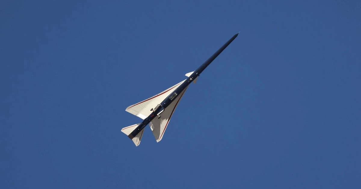 NASAの「静かな」極超音速機X-59の歴史的初飛行