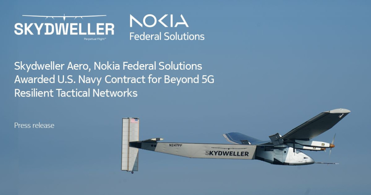 着陸しないソーラードローンが米軍に5Gを提供