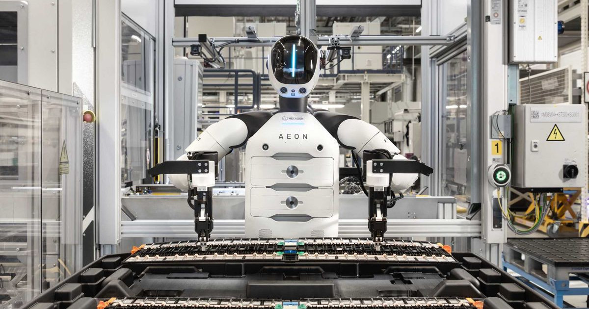 BMW、ライプツィヒの生産ラインにAEONの人型ロボットを追加 [Video]