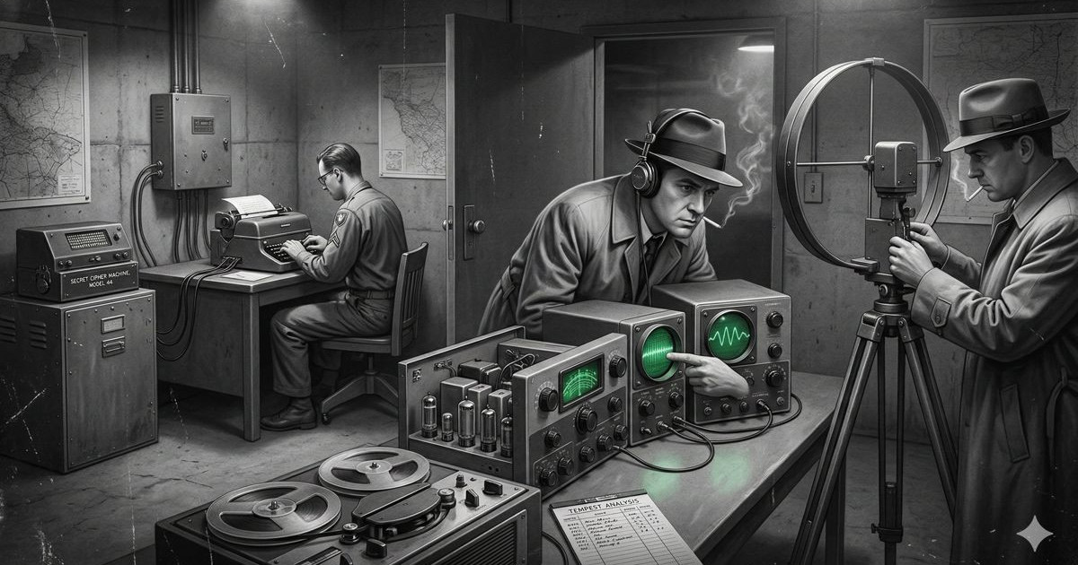 私たちのコンピューターは 1940 年代の盗聴手法に対して脆弱ですか?