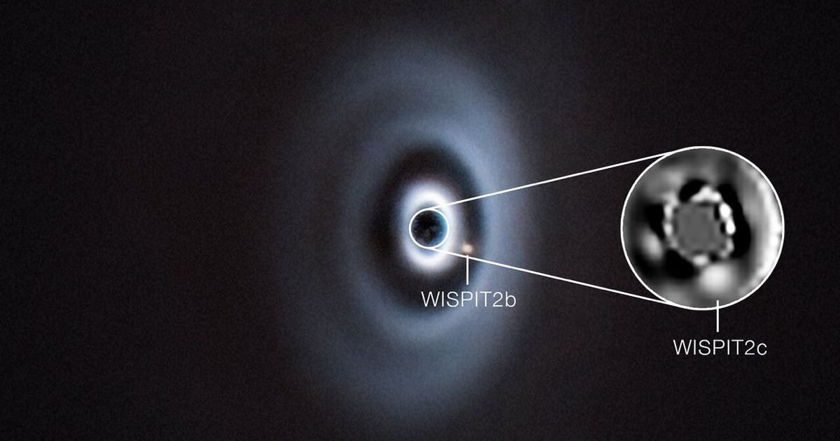 私たちの太陽系に似た太陽系における系外惑星の形成が直接観察されている