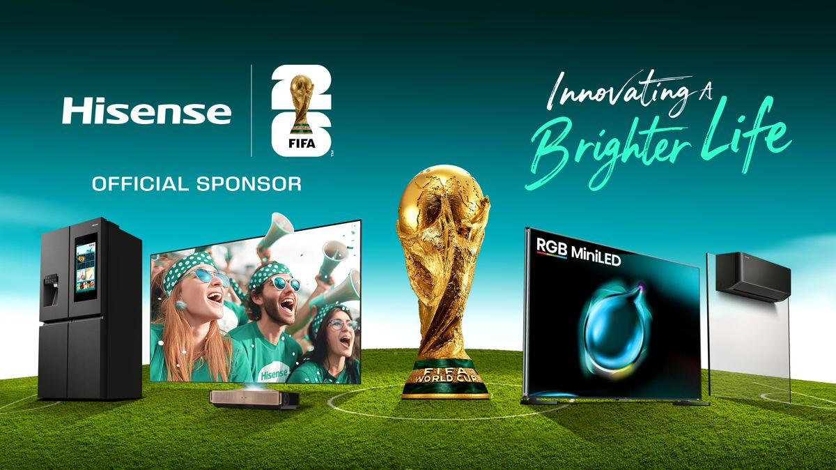 Hisense: Νέες τηλεοράσεις RGB MiniLED UX & UR9 180Hz για το FIFA World Cup 2026