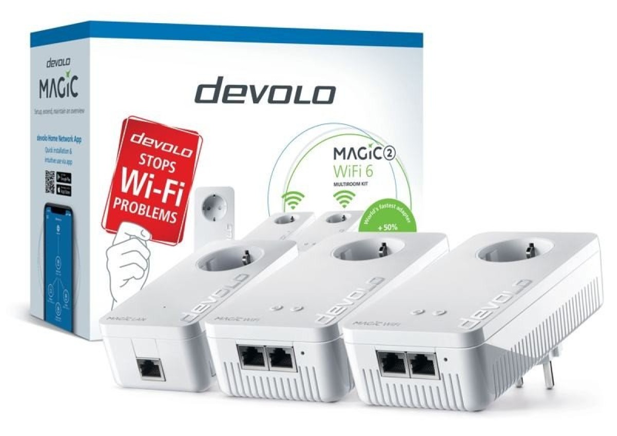 Magic 2 WiFi 6 - The fastest Powerline adapter