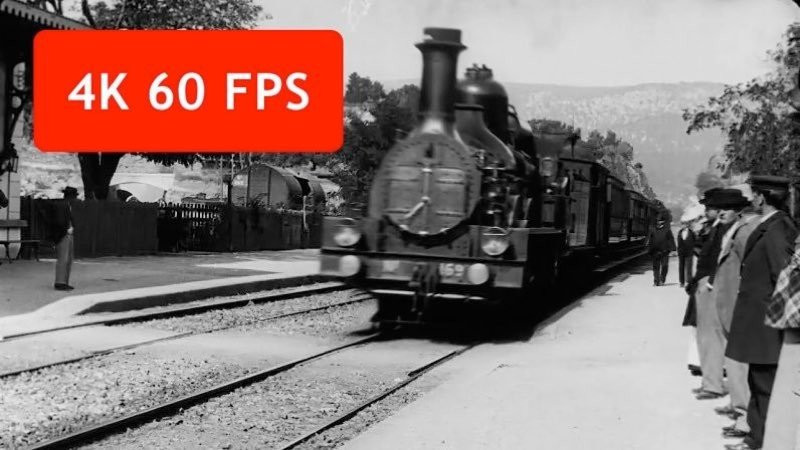 Δείτε ένα video του 1895 «αναβαθμισμένο» σε ανάλυση 4K και 60fps χάριν στην AI 1