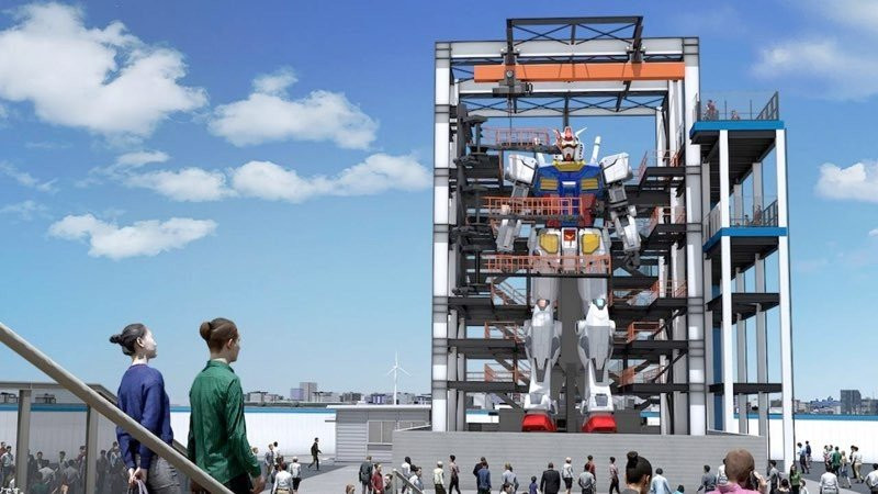 Οι Ιάπωνες ετοιμάζουν ρομπότ Gundam με ύψος 18m (!) που θα μπορεί να περπατά