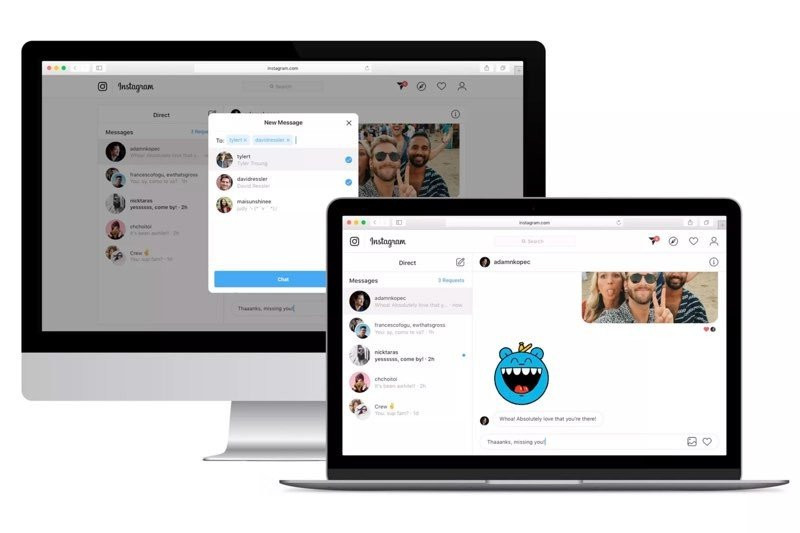 Instagram: Άνοιξαν τα Direct Messages και στη web έκδοση της υπηρεσίας