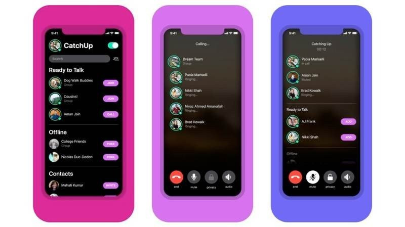 Facebook CatchUp: Νέα εφαρμογή για ομαδικές κλήσεις έως 8 ατόμων