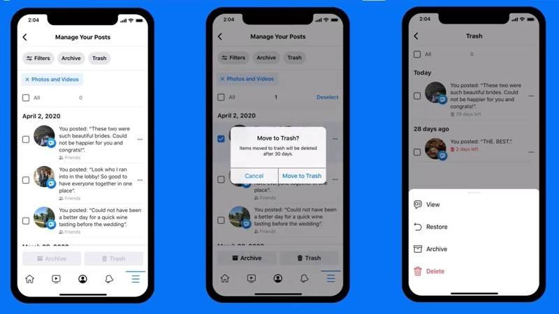 Manage Activity: Νέο εργαλείο στο Facebook για να διαγράφεις μαζικά παλιά posts