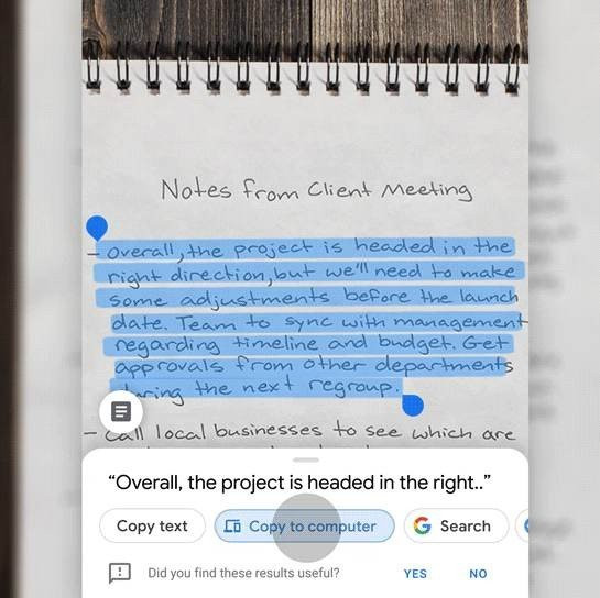 Google Lens: Copy-paste χειρόγραφου κειμένου στον υπολογιστή!