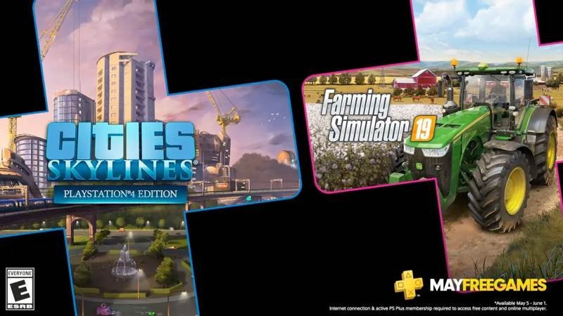 Cities: Skylines και Farming Simulator 19 τα δωρεάν παιχνίδια στο PS Plus για το Μάιο
