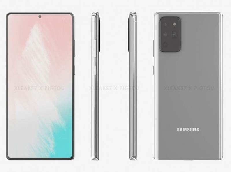 Samsung Galaxy Note 20: Τα πρώτα renders δείχνουν flat οθόνη 1