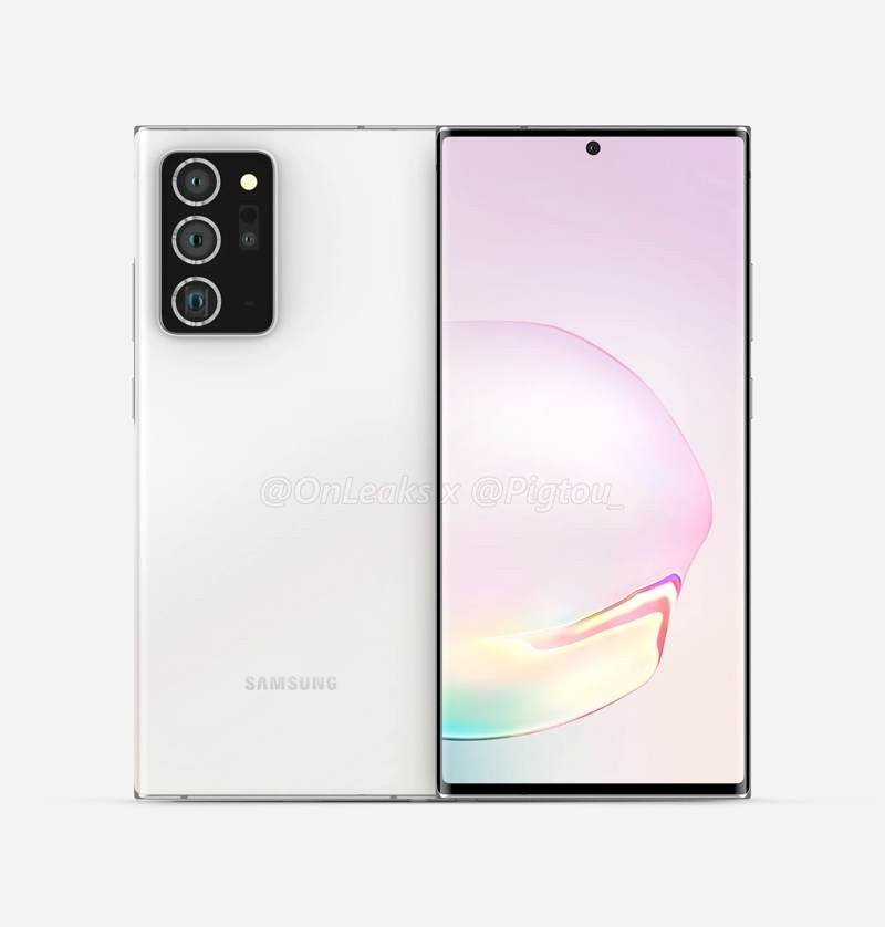 Samsung Galaxy Note 20+: Τα πρώτα renders και για το μεγαλύτερο μοντέλο