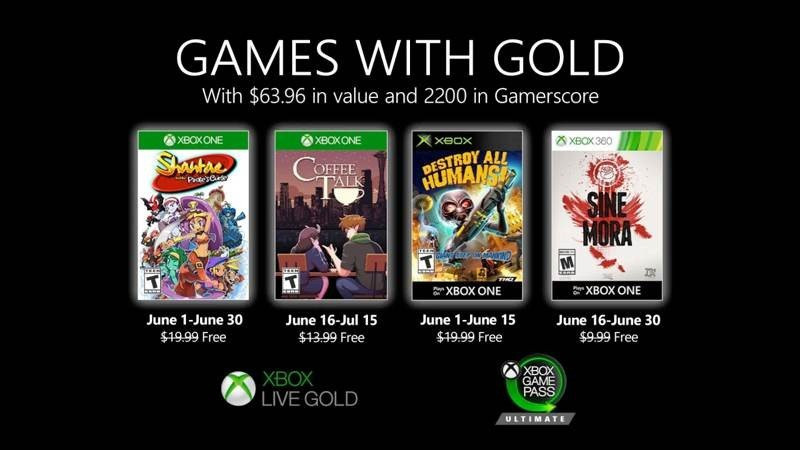 Xbox Games with Gold: Αυτά είναι τα δωρεάν παιχνίδια για τον Ιούνιο