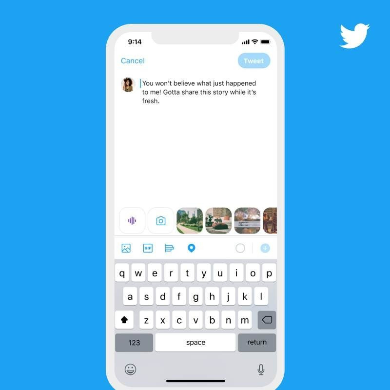 Twitter: Πλέον στέλνεις ηχογραφημένα tweets από την εφαρμογή για iOS